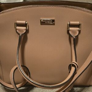 Kate Spade Pink Saffiano Leather Satchel